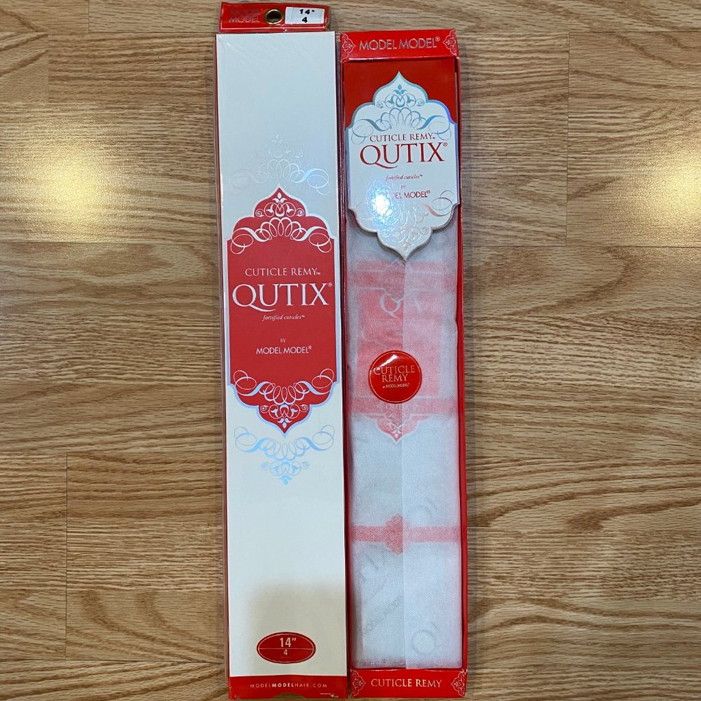 #57 REMY 18” QUTIX 100% HUMAN HAIR EXTENSION 3 Packages sold individually